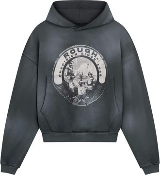 Rough. Felpa con stampa - Grigio