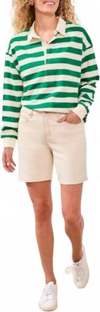 Tribal Audrey Girlfriend Classic Shorts In Ecru