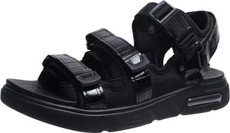 Generic Mens Outdoor Waterproof Sandals with Open Toe Soft Non-Slip Bathing Slippers Mens 43 Running Sandals Summer Shoes Mens Slippers Trekking Sandals Airy 