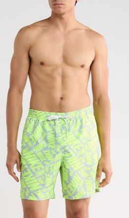 Nike 7-Inch Volley Swim Trunks in Volt at Nordstrom Rack, Size X-Large