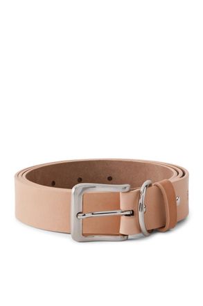 Folk Curve 3cm Leather Belt