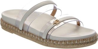 Baldinini Leather & Vinyl Sandal