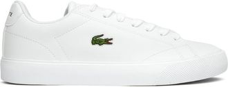 Lacoste Womens Lerond Set Trainers - White Leather - Size UK 7