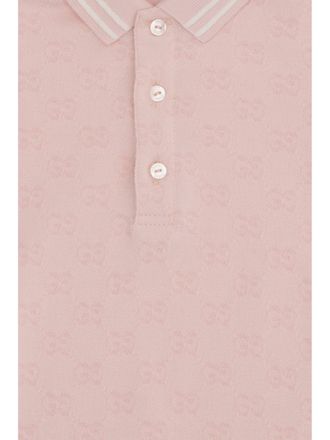 Gucci Girls Baby Two-Piece Gg Cotton Set Pink-Mix Dress Pink/mix