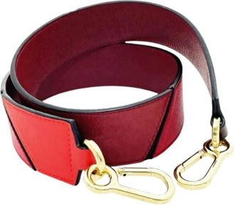Loewe Pre-owned Accessories, female, Red, Size: ONE SIZE Pre-owned Strap