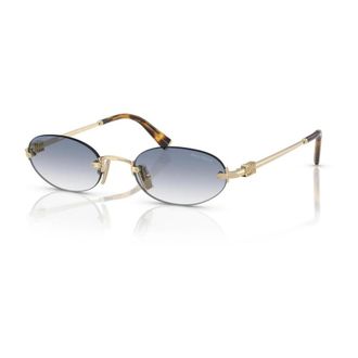 Miu Miu Sunglasses, female, Yellow, 51 MM, Elegant Modern Sunglasses with UV Protection