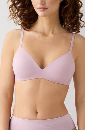 Wacoal How Perfect Wire Free T-Shirt Bra in Keepsake Lilac at Nordstrom Rack, Size 34Dd