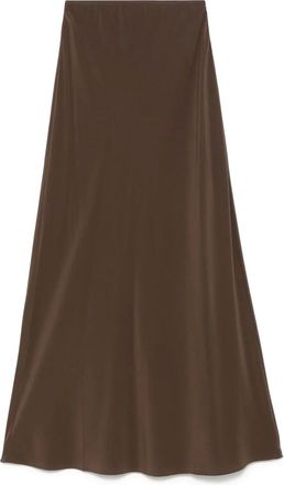 Matteau Gonna midi Bias - Marrone