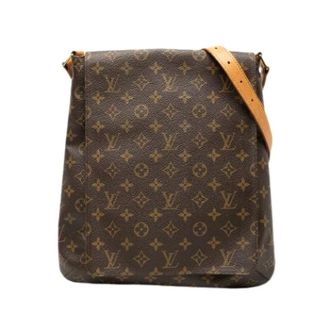 Louis Vuitton Pre-owned Cross Body Bags, female, Brown, Size: ONE SIZE Pre-owned Fabric Crossbody Bag