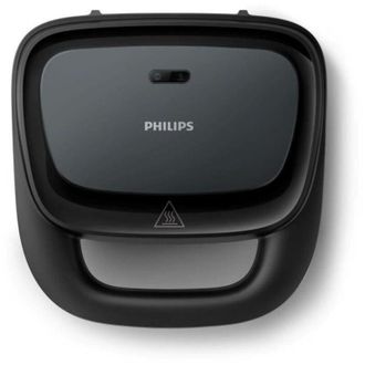 Philips Aparato Para Croque-monsieur Philips Hd2331/90 - 750 W - Placas Triangulares - Negro