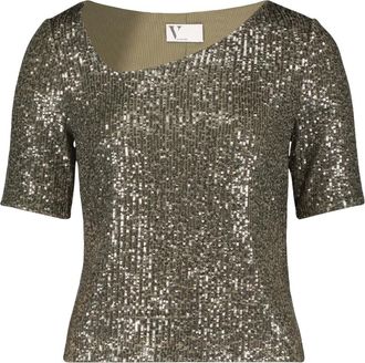 Vera Mont Dames, Blouses & Shirts, Bruin, Maat: 2XL Leer