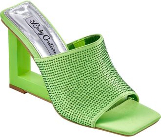 Lady Couture Rhinestone Wedge Slide Sandal in Lime at Nordstrom Rack, Size 12