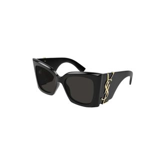 Saint Laurent M119 Blaze Sunglasses - female - Saint Laurent - Sunglasses - Black - 54 MM - Accessories