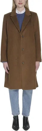 Cole Haan Slick Wool-Blend Coat