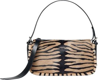Fendi Brown Logo Small Shoulder Bag