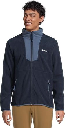 Columbia Sequoia Grove Full Zip Fleece Mens Jacket Collegiate Navy/Dark Mountain : 2XL, Fleece/Polyester