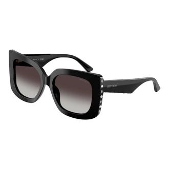 Jimmy Choo London Sunglasses, female, Black, Size: 54 MM Stylish Sunglasses in Black Gradient