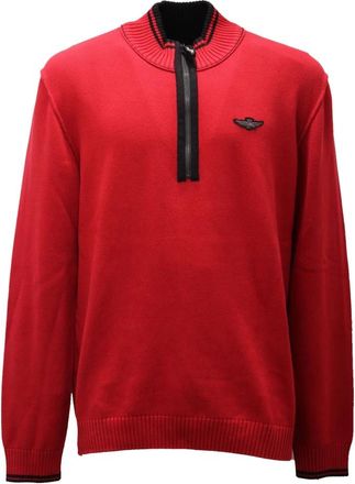 Aeronautica Hombre, Jerseys, Rojo, Talla: S