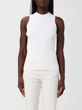 A|X Armani Exchange Top Woman color Yellow Cream