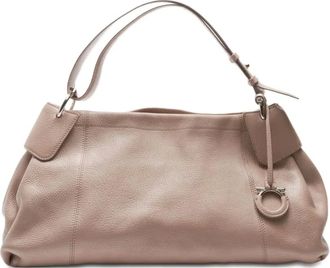 Ferragamo Borsa a spalla in pelle 2000-2015 - Rosa