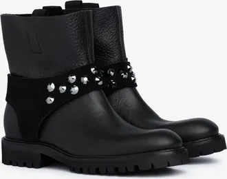 Pedro Garcia black biker boot with crystal | sandor | Autumm - Winter 26