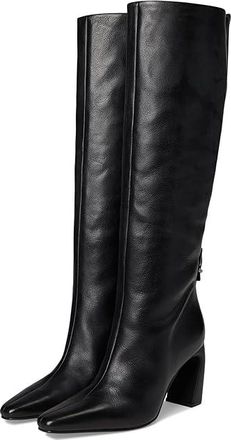 Free People Date Night Tall Boots Womens Boots Black Leather : EU 36.5 (US Womens 6.5) M, Suede/Leather