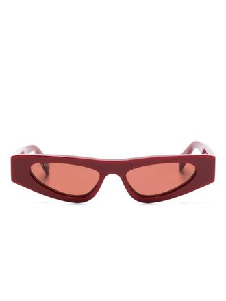 Gucci Occhiali da sole Gucci WW Runway - Rosso