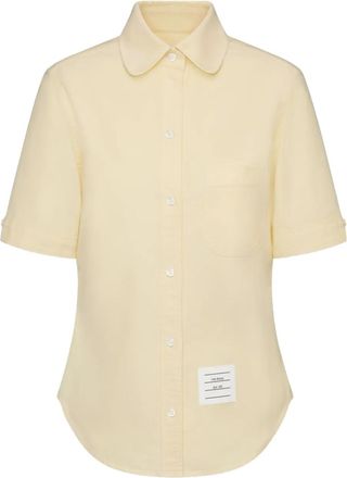 Thom Browne Camicia con taschino - Giallo