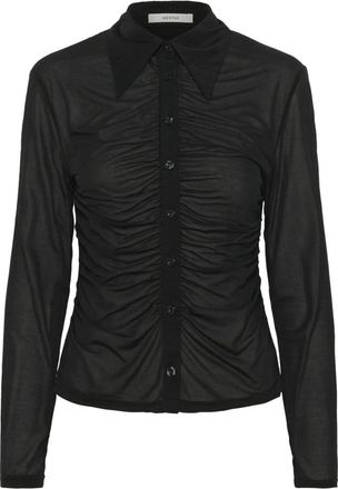 Gestuz Shirts - Dames - Overhemden - Zwart - M - Overhemden