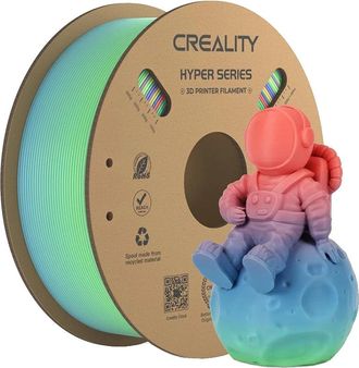 OEM Filamento Para Impresi&oacute;n 3d, Forma S&oacute;lida, Material Pla, Colores Degradados Vibrantes