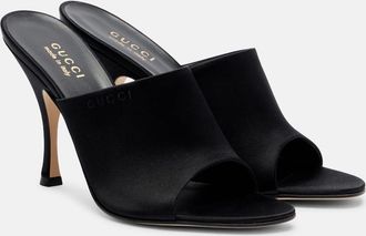Gucci 95 satin mules