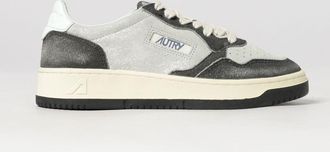Autry Sneakers Medalist Low Super Vintage in pelle e camoscio con effetto usurato