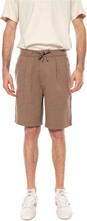 Only & Sons Shorts - Heren - Korte Broeken - Bruin - S - Katoen - Korte Broeken