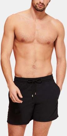 Vilebrequin Mens Solid Swim Trunks in Bleu Marine at Nordstrom, Size Xxx-Large