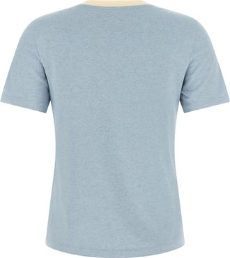 Chlo&eacute; Cactus-Embroidered Cotton T-Shirt - Blue