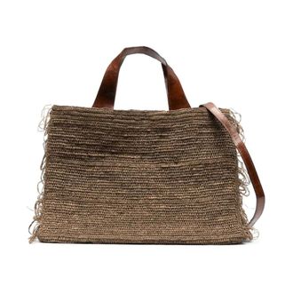 Ibeliv Tote Bags, female, Brown, Size: ONE SIZE Onja Tote Bag