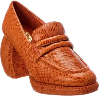 Clarks Cur Loafer Leather Pump