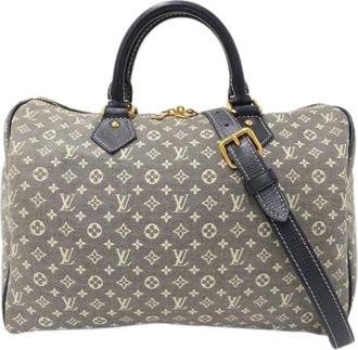 Louis Vuitton Pre-owned Handbags, female, Beige, Size: ONE SIZE Pre-owned Vintage Canvas Handbag