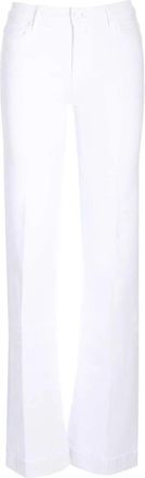 Paige Jeans - Dames - Regular Fit Jeans - Wit - W30 - Jeans