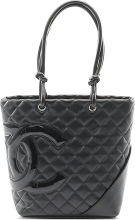 Chanel Borsa tote Cambon media 2005-2006 - Nero