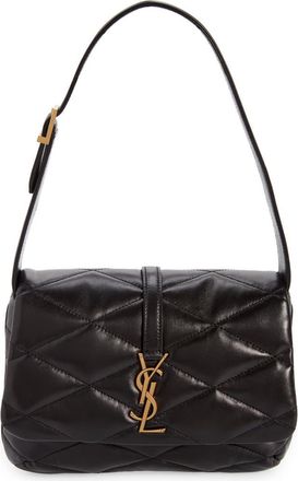 Saint Laurent Le 57 Matelass&eacute; Quilted Leather Shoulder Bag in Nero at Nordstrom