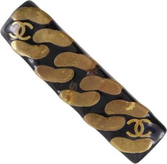 Chanel Pre-owned Accessories, female, Multicolor, Size: ONE SIZE Pre-owned Coco Mark Barrette