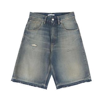 Sunflower Denim Shorts - Heren - Korte broeken - Blauw - Maat: W29 Denim