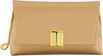 Tom Ford Borsa a spalla mini con catena - Toni neutri