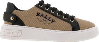 Bally Lift Synthetic Canvas Low-Top Sneakers, Brand Size 35 ( US Size 4.5 )
