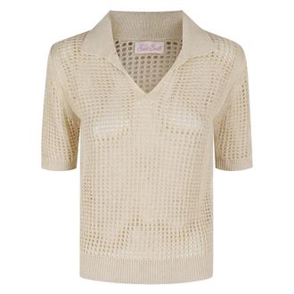 MC2 Saint Barth Donna, Top, Beige, M, new