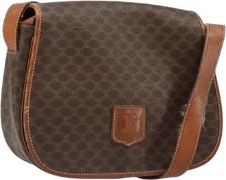 Celine Pre-owned Vintage Schoudertas - Dames - Vintage Schoudertas - Bruin - ONE Size - Leer - Vintage