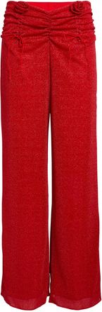 Os&eacute;ree Red Roses Red Beach Pants Size XL