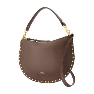 Isabel Marant Womens Oskan Shoulder Bag Brown Cowhide