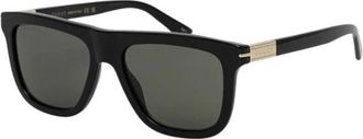Gucci Zonnebrillen - Heren - Zonnebrillen - Zwart - 54 MM - Accessoires